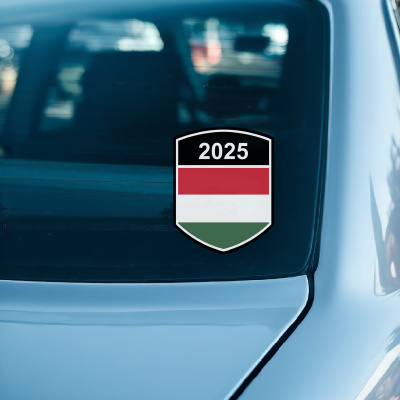 Ungarn Wappen mit Jahreszahl Autoaufkleber - Ansicht 2
