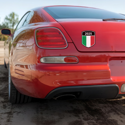 Italien Wappen mit Jahreszahl Autoaufkleber - Ansicht 4