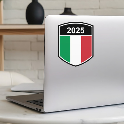 Italien Wappen mit Jahreszahl Autoaufkleber - Ansicht 5
