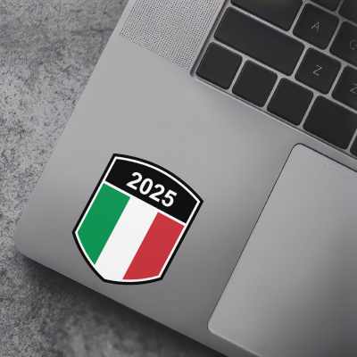 Italien Wappen mit Jahreszahl Autoaufkleber - Ansicht 7