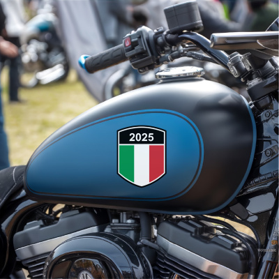 Italien Wappen mit Jahreszahl Autoaufkleber - Ansicht 8