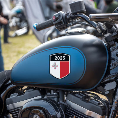 Malta Wappen mit Jahreszahl Autoaufkleber - Ansicht 8