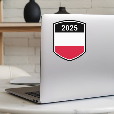 Polen Wappen mit Jahreszahl Autoaufkleber - Ansicht 5