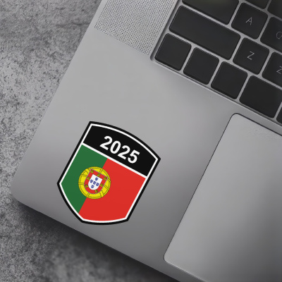 Portugal Wappen mit Jahreszahl Autoaufkleber - Ansicht 7