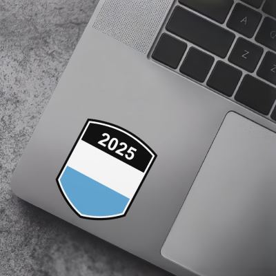 San Marino Wappen mit Jahreszahl Autoaufkleber - Ansicht 7