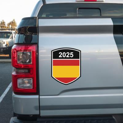 Spanien Wappen mit Jahreszahl Autoaufkleber - Ansicht 3