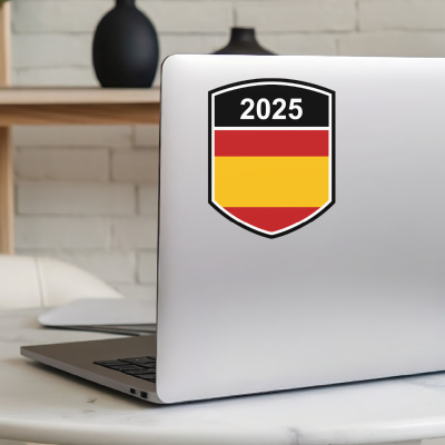 Spanien Wappen mit Jahreszahl Autoaufkleber - Ansicht 5