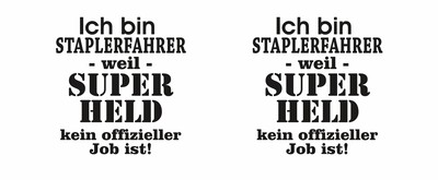 Tasse mit dem Motiv Ich bin Staplerfahrer - Ansicht 2