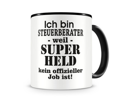 Tasse mit dem Motiv Ich bin Steuerberater Tasse