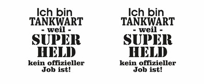 Tasse mit dem Motiv Ich bin Tankwart - Ansicht 2