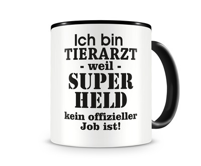 Tasse mit dem Motiv Ich bin Tierarzt