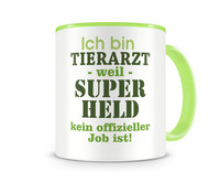 Tasse mit dem Motiv Ich bin Tierarzt Tasse Modellnummer  grn 902/grn 902