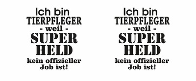Tasse mit dem Motiv Ich bin Tierpfleger - Ansicht 2