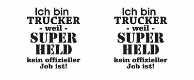 Tasse mit dem Motiv Ich bin Trucker - Ansicht 2
