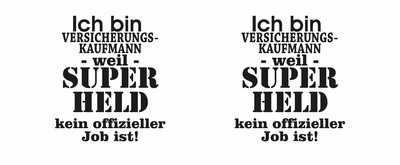 Tasse mit dem Motiv Ich bin Versicherungskaufmann - Ansicht 2