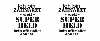 Tasse mit dem Motiv Ich bin Zahnarzt - Ansicht 2