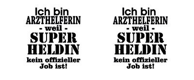 Tasse mit dem Motiv Ich bin Arzthelferin - Ansicht 2
