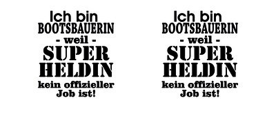Tasse mit dem Motiv Ich bin Bootsbauerin - Ansicht 2