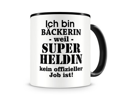 Tasse mit dem Motiv Ich bin Bckerin