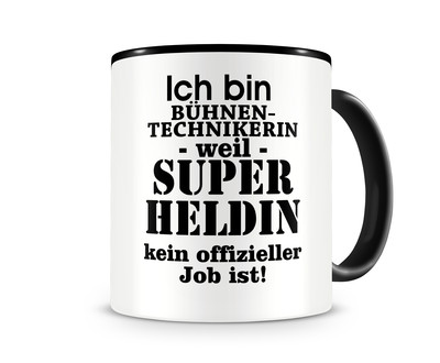 Tasse mit dem Motiv Ich bin Bhnentechnikerin