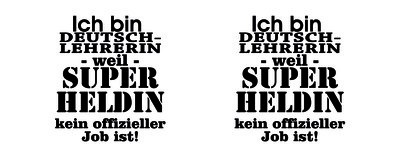Tasse mit dem Motiv Ich bin Deutschlehrerin - Ansicht 2