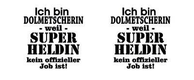 Tasse mit dem Motiv Ich bin Dolmetscherin - Ansicht 2