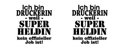 Tasse mit dem Motiv Ich bin Druckerin - Ansicht 2