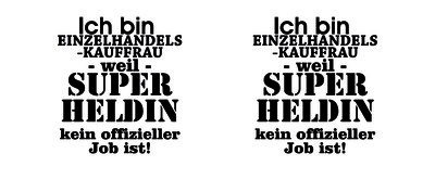 Tasse mit dem Motiv Ich bin Einzelhandelskauffrau - Ansicht 2
