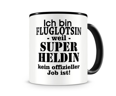 Tasse mit dem Motiv Ich bin Fluglotsin