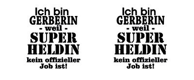 Tasse mit dem Motiv Ich bin Gerberin - Ansicht 2