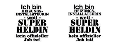Tasse mit dem Motiv Ich bin Heizungsinstallateurin - Ansicht 2