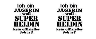 Tasse mit dem Motiv Ich bin J�gerin - Ansicht 2