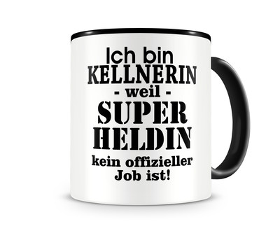 Tasse mit dem Motiv Ich bin Kellnerin