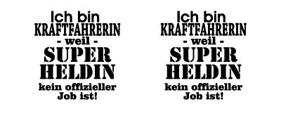 Tasse mit dem Motiv Ich bin Kraftfahrerin - Ansicht 2
