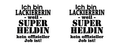 Tasse mit dem Motiv Ich bin Lackiererin - Ansicht 2