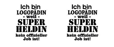 Tasse mit dem Motiv Ich bin Logopdin - Ansicht 2