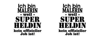 Tasse mit dem Motiv Ich bin Malerin - Ansicht 2