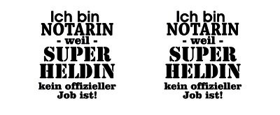 Tasse mit dem Motiv Ich bin Notarin - Ansicht 2