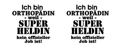 Tasse mit dem Motiv Ich bin Orthopdin - Ansicht 2