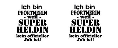 Tasse mit dem Motiv Ich bin Pfrtnerin - Ansicht 2