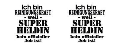 Tasse mit dem Motiv Ich bin Reinigungskraft - Ansicht 2