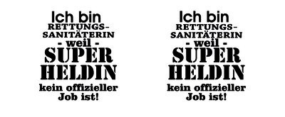 Tasse mit dem Motiv Ich bin Rettungssanitterin - Ansicht 2