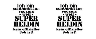 Tasse mit dem Motiv Ich bin Schornsteinfegerin - Ansicht 2