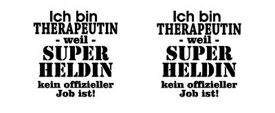 Tasse mit dem Motiv Ich bin Therapeutin - Ansicht 2