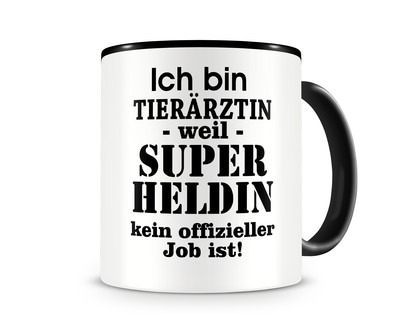 Tasse mit dem Motiv Ich bin Tierrztin