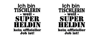 Tasse mit dem Motiv Ich bin Tischlerin - Ansicht 2