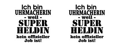 Tasse mit dem Motiv Ich bin Uhrmacherin - Ansicht 2
