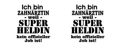 Tasse mit dem Motiv Ich bin Zahnrztin - Ansicht 2