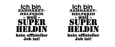 Tasse mit dem Motiv Ich bin Zahnarzthelferin - Ansicht 2