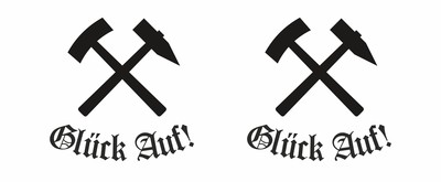 Tasse mit dem Motiv Schlägel und Eisen Glück Auf 2 - Ansicht 2